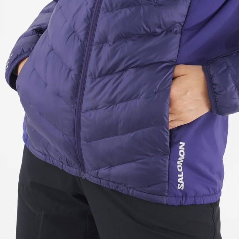 Purple Salomon Outline Primaloft Women's Insulated Jackets | PH 62459N